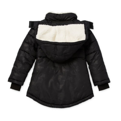 Thereabouts Little & Big Girls Hooded Removable Hood Heavyweight Puffer Jacket