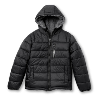 Hollister Hollister Ultimate Faux Fur-Lined Hooded Puffer Jacket 120.00