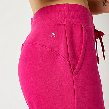 Xersion Therma Fleece Womens Mid Rise Plus Jogger Pant, Color: Brilliant  Fuchsia - JCPenney