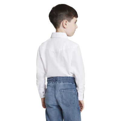 Ely Cattleman Toddler & Little Boys Long Sleeve Button-Down Shirt