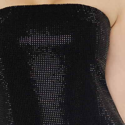 Forever 21 Sequin Tube Womens Sleeveless Bodycon Dress Juniors