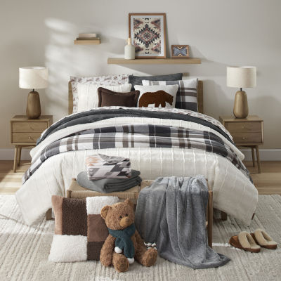 Bearpaw Big Bend Faux Fur 3-pc. Comforter Set