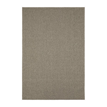 Covington Home Carina Textures 39X60 Indoor Outdoor Rectangular Accent Rug, One Size, Gray