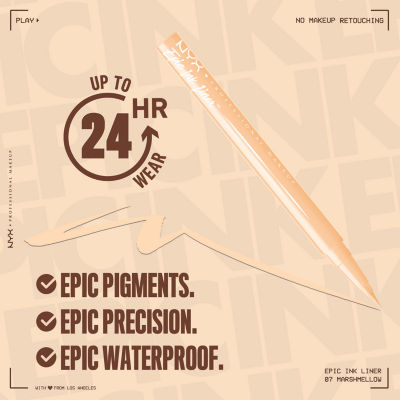 NYX Professional Makeup Epic Ink Waterproof Liquid Eyeliner
