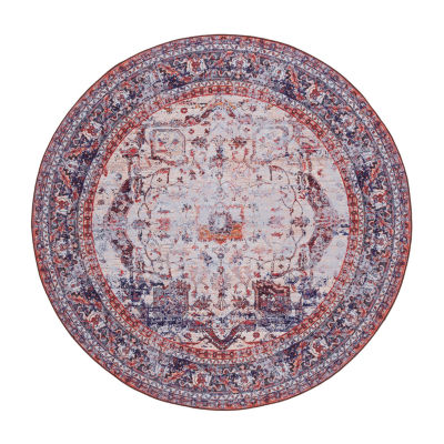 Safavieh Round Tucson Lola 6'X6' Indoor Round Area Rug