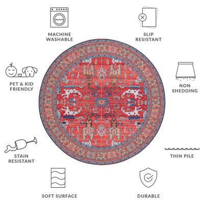 Safavieh Tucson Liam 6'X6' Indoor Round Area Rug