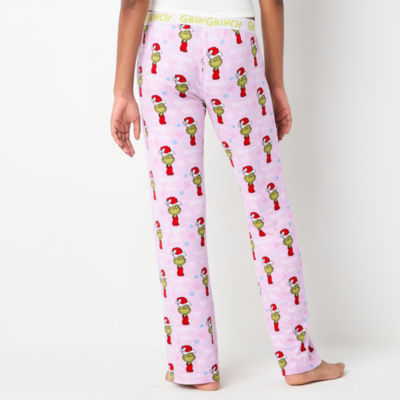 Grinch Womens Juniors Pajama Pants