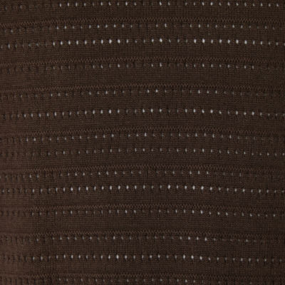 Arizona Big and Tall Mens Crew Neck Short Sleeve Pullover Sweater