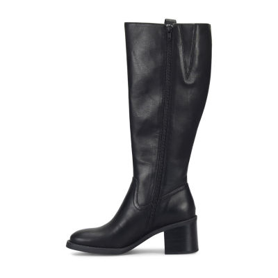 Boc Womens Fiona Stacked Heel Riding Boots