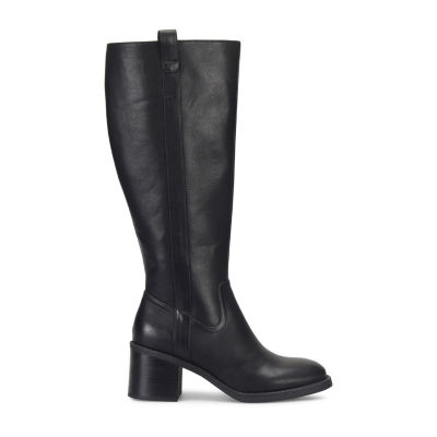 Boc Womens Fiona Stacked Heel Riding Boots