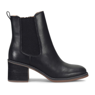 Boc Womens Finn Stacked Heel Booties