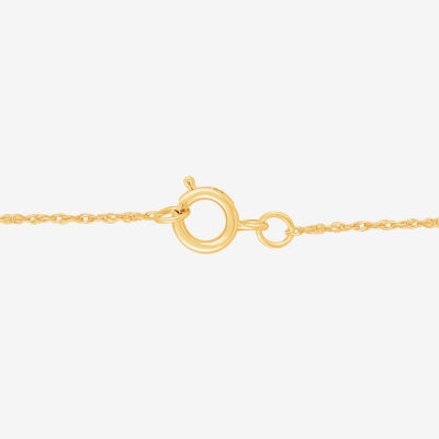 R Womens Lab Created Red Ruby 14K Gold Over Silver 18 Inch Pendant Necklace