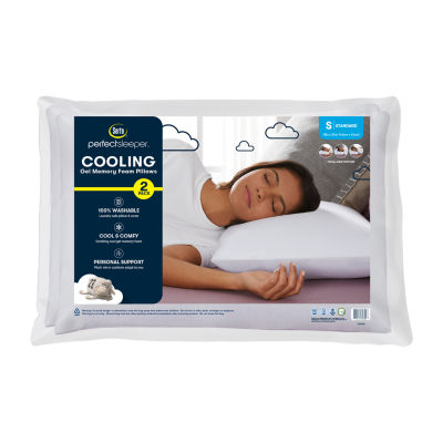 Serta 2pk Cluster Memory Foam Cooling Pillow