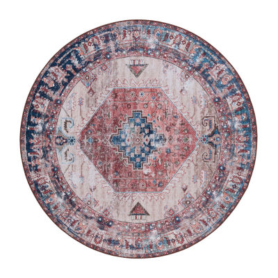 Safavieh Tucson Zoey 6'X6' Indoor Round Area Rug