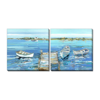 Streamline Art Serenity Row 2-pc. Wall Art Sets