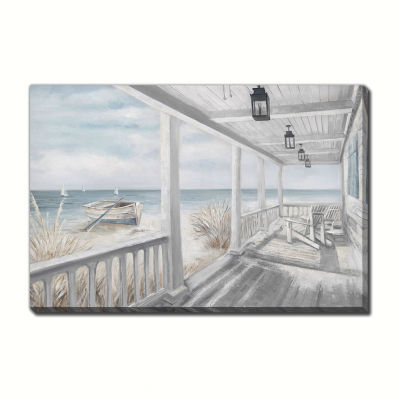 Streamline Art Beach Retreat Canvas Art