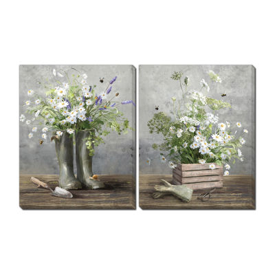 Streamline Art Cottage Gardening 2-pc. Wall Art Sets