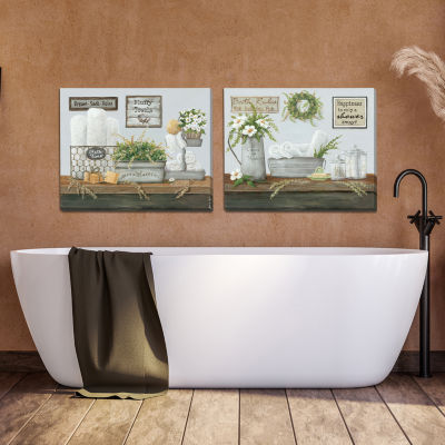 Streamline Art Fresh Towels Canvas Art