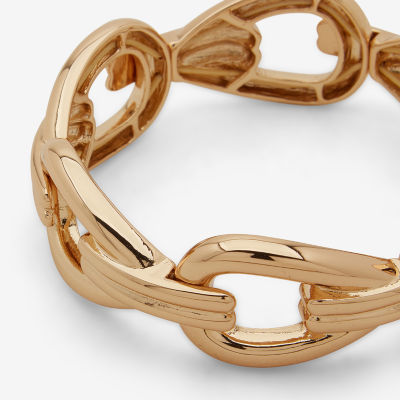 Worthington Gold Tone Womens Stretch Bracelet