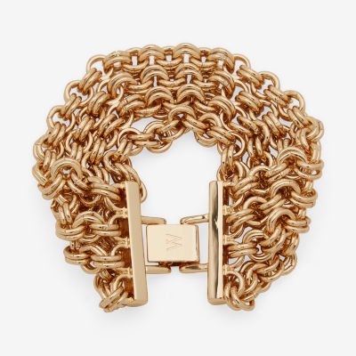 Worthington Gold Tone Womens Stretch Bracelet