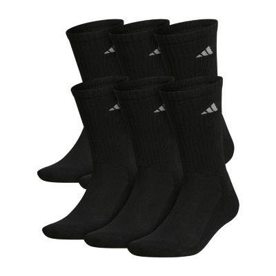 adidas Mens 6 Pair Crew Socks