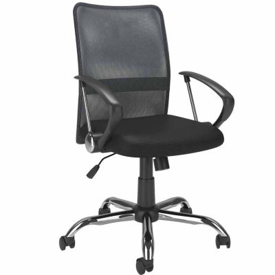Corliving Workspace Contoured Mesh Back Office Chair One Size Gray 211$