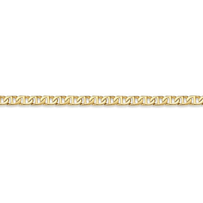 Mens Stainless Steel & Gold-Tone IP 22" 10mm Marine Link Chain