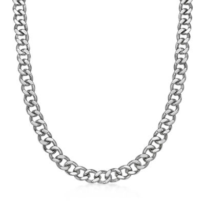 Mens Stainless Steel 20" 12mm Chunky Curb Chain