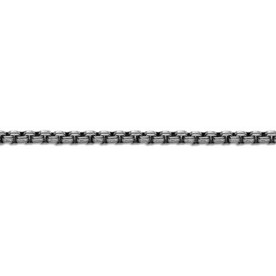Mens Stainless Steel 22 Inch Box Chain Necklace