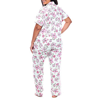 Women's Disney 100 Character Mash Up 2pc Matching Family Pajama Set - White  : Target