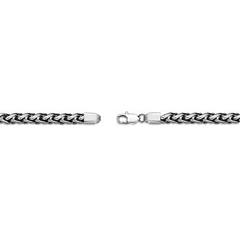 Men's Curb Chain Bracelet Stainless Steel 10 Length