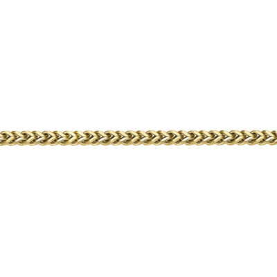 Mens Stainless Steel & Gold-Tone IP 20" 6mm Foxtail Chain