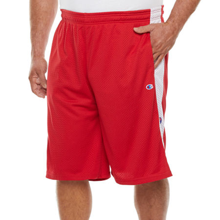 Champion Mens Workout Shorts - Big and Tall, 5x-large , Red