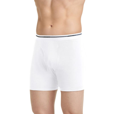 Jockey Cotton Bonus Pack Mens 4 Pack Boxer Briefs 9877