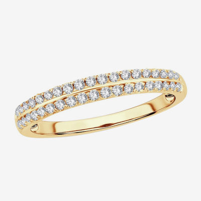 CT. T.W. Natural White Diamond 10K Gold Anniversary Wedding Band