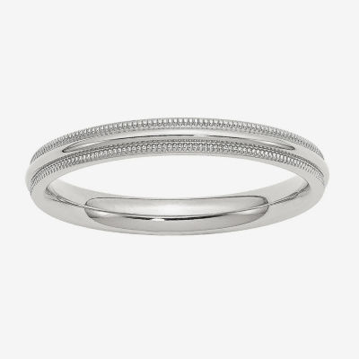 3MM Sterling Silver Wedding Band