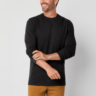 Hollister Long-Sleeve Waffle Crew T-Shirt