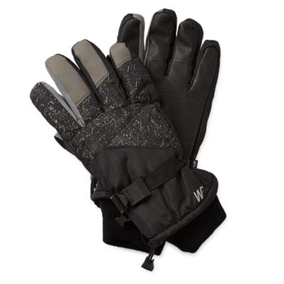 WinterProof Cold Weather Gloves, Color Black Reflective JCPenney