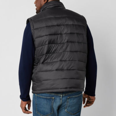 Mens puffer vest big clearance and tall