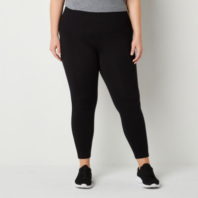 Xersion EverPerform Womens Cotton High Rise 7/8 Ankle Leggings