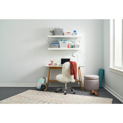 Home Expressions Medium Durable Plastic Weave Storage Bins