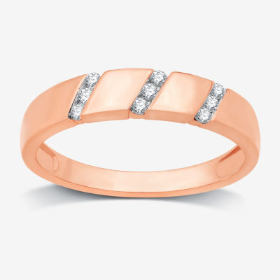 I Said Yes (H-I / I1) 1/6 CT. T.W. Lab Grown White Diamond Sterling Silver or 14K Gold Over Wedding Band