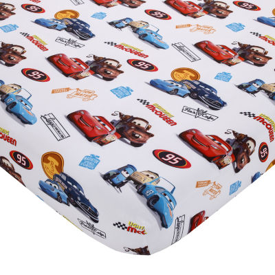 Disney Collection 2-pc. Cars Crib Sheet