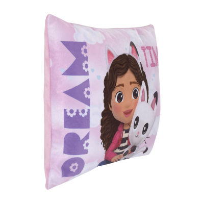 Dreamworks Gabby's Dollhouse Rectangular Throw Pillow