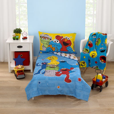 4-pc. Sesame Street Toddler Bedding Set