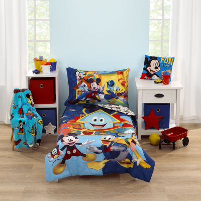 Disney Collection 4-pc. Mickey Mouse Toddler Bedding Set