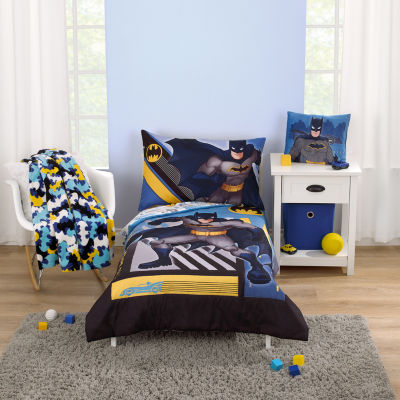 Warner Bros 4-pc. Batman Toddler Bedding Set