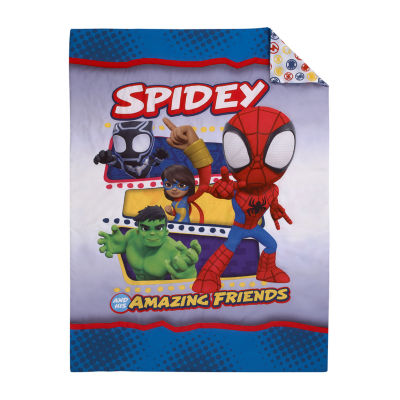 4-pc. Spiderman Toddler Bedding Set