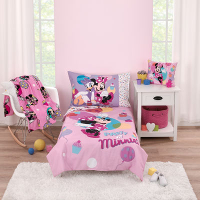 Disney Collection 4-pc. Minnie Mouse Toddler Bedding Set