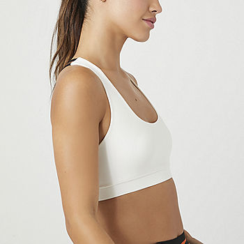 Forever 21 Juniors Crossed-Back Sports Bra Womens U Neck Sleeveless Active  Tank Top - JCPenney